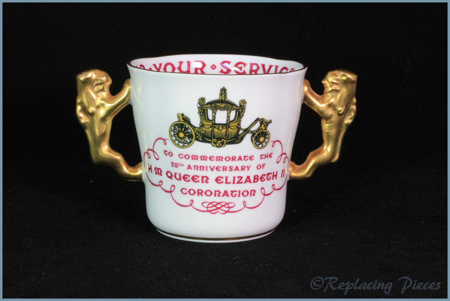 Paragon - Royal Commemorative Mug - 25th Anniversay Coronation