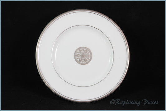 Royal Doulton - Oxford Platinum - 8" Accent Salad Plate