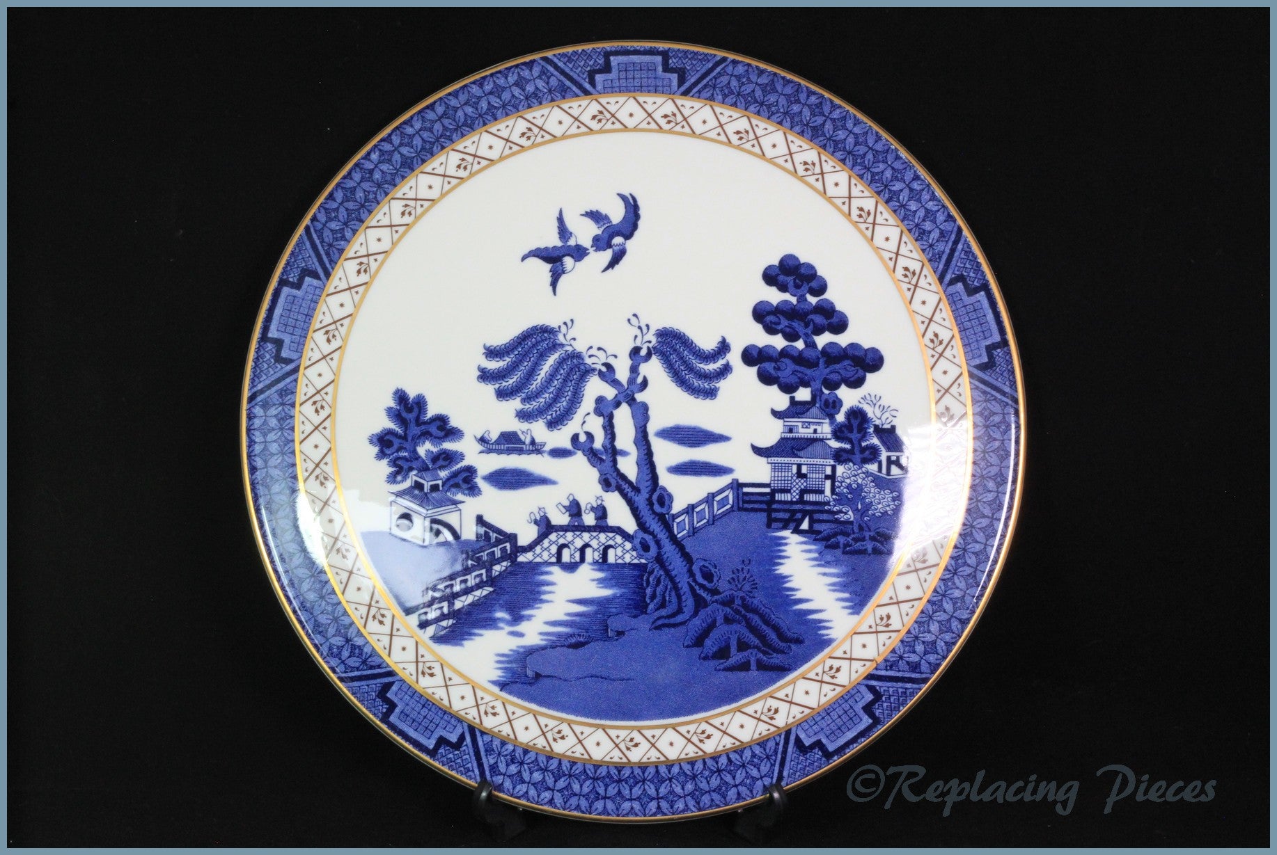Royal Doulton - Real Old Willow - Gateau Plate