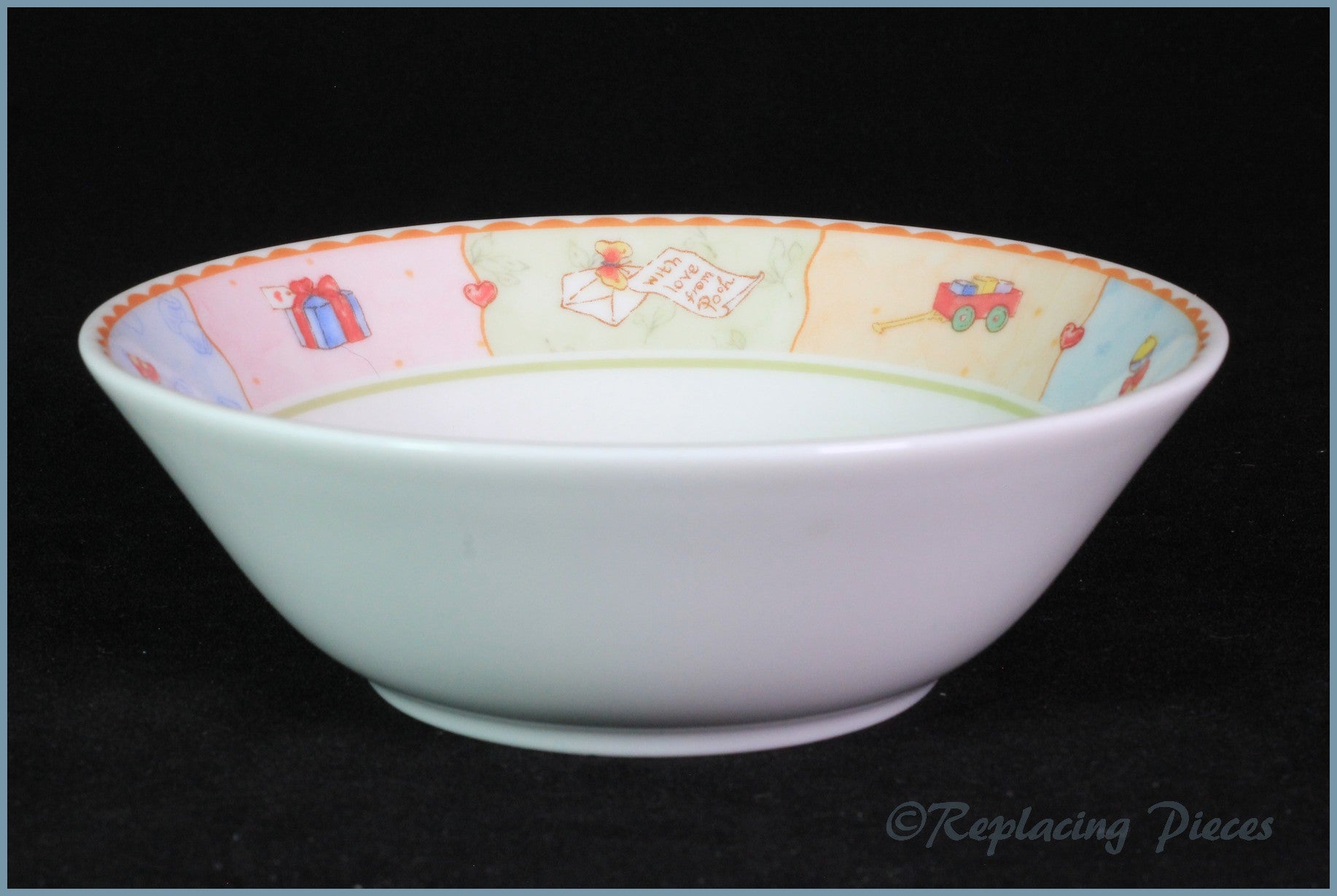 Royal Doulton - Winnie The Pooh Christening Collection - Cereal Bowl