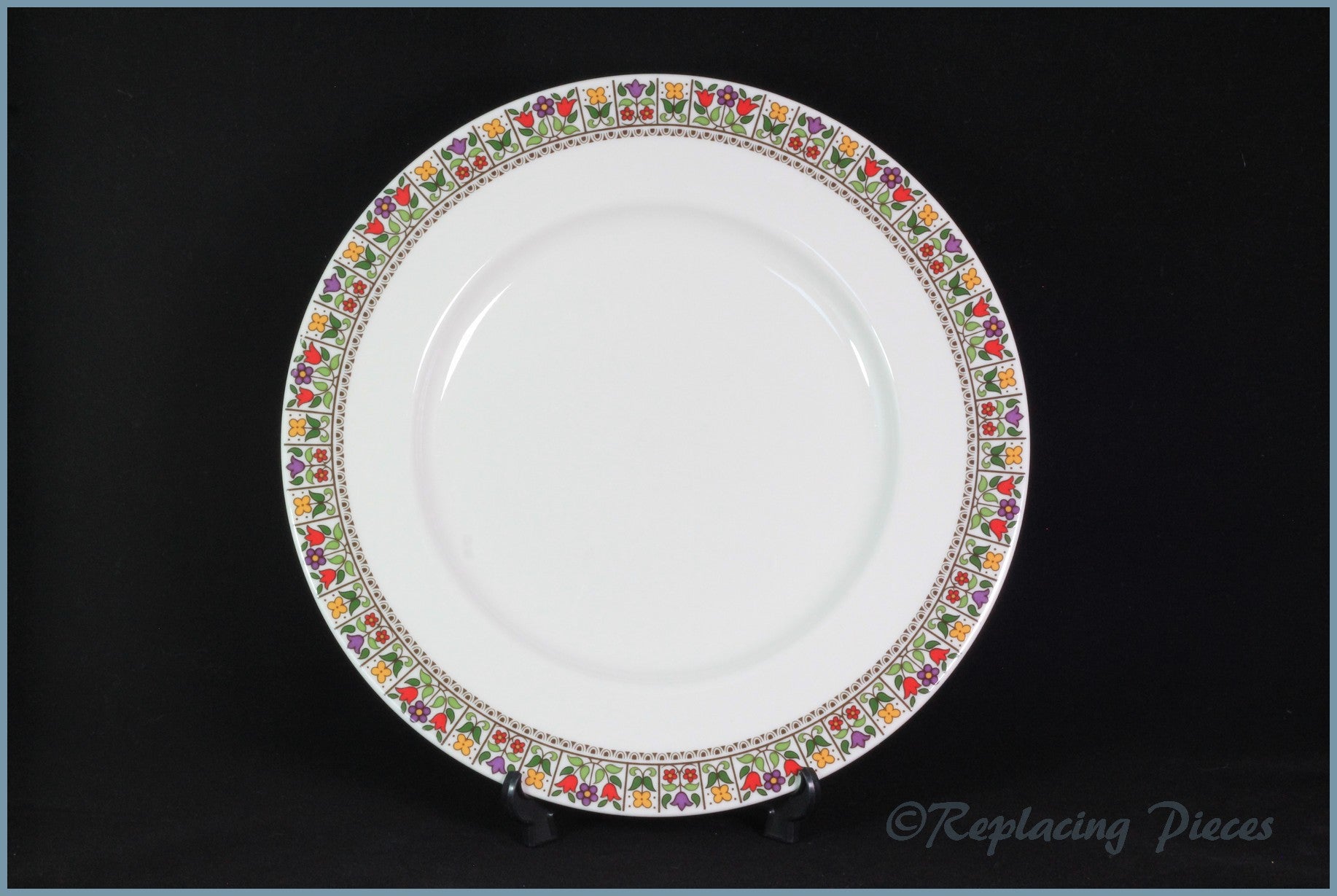 Royal Doulton - Fireglow (TC1080) - Dinner Plate