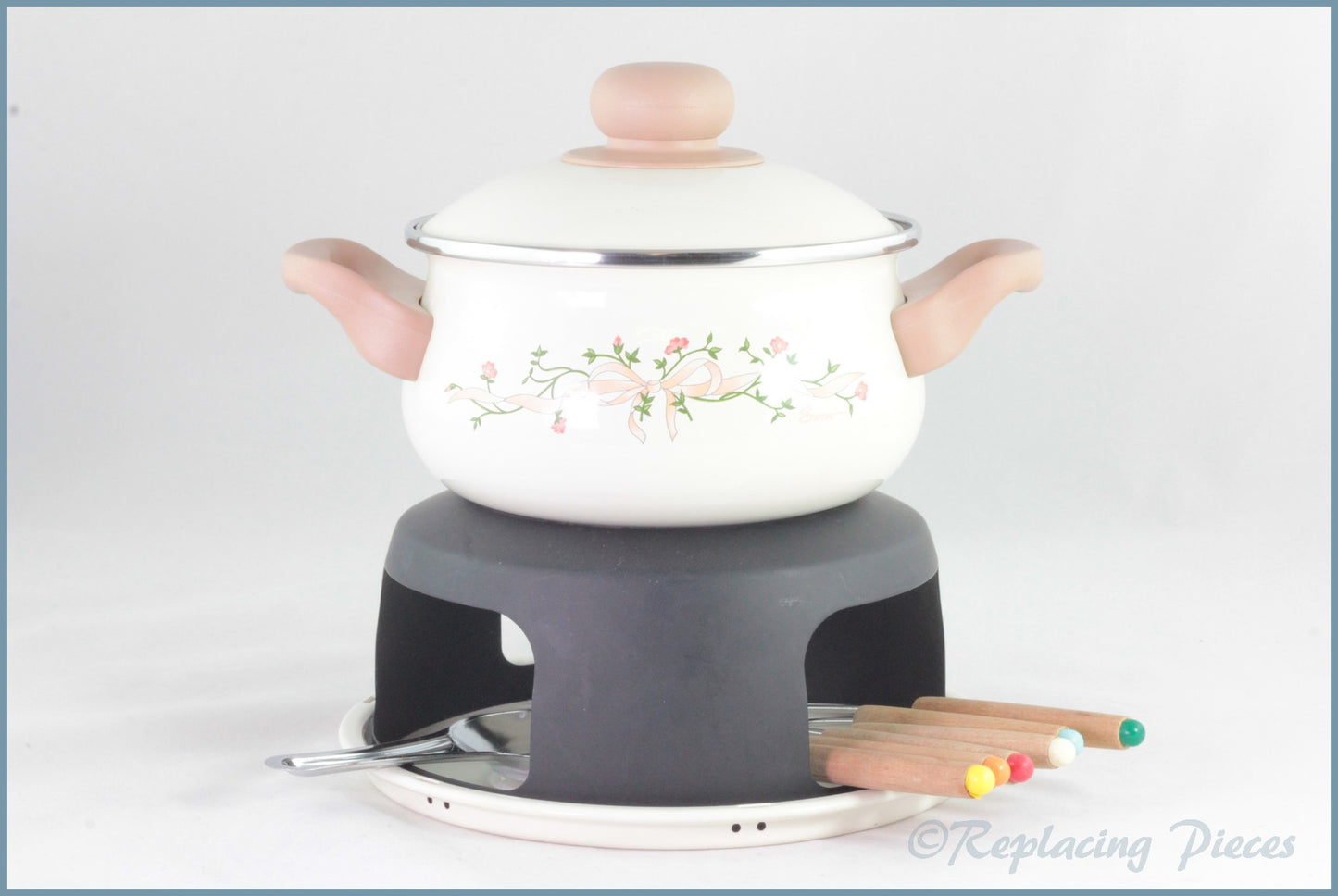 Johnson Brothers  - Eternal Beau - Fondue Set