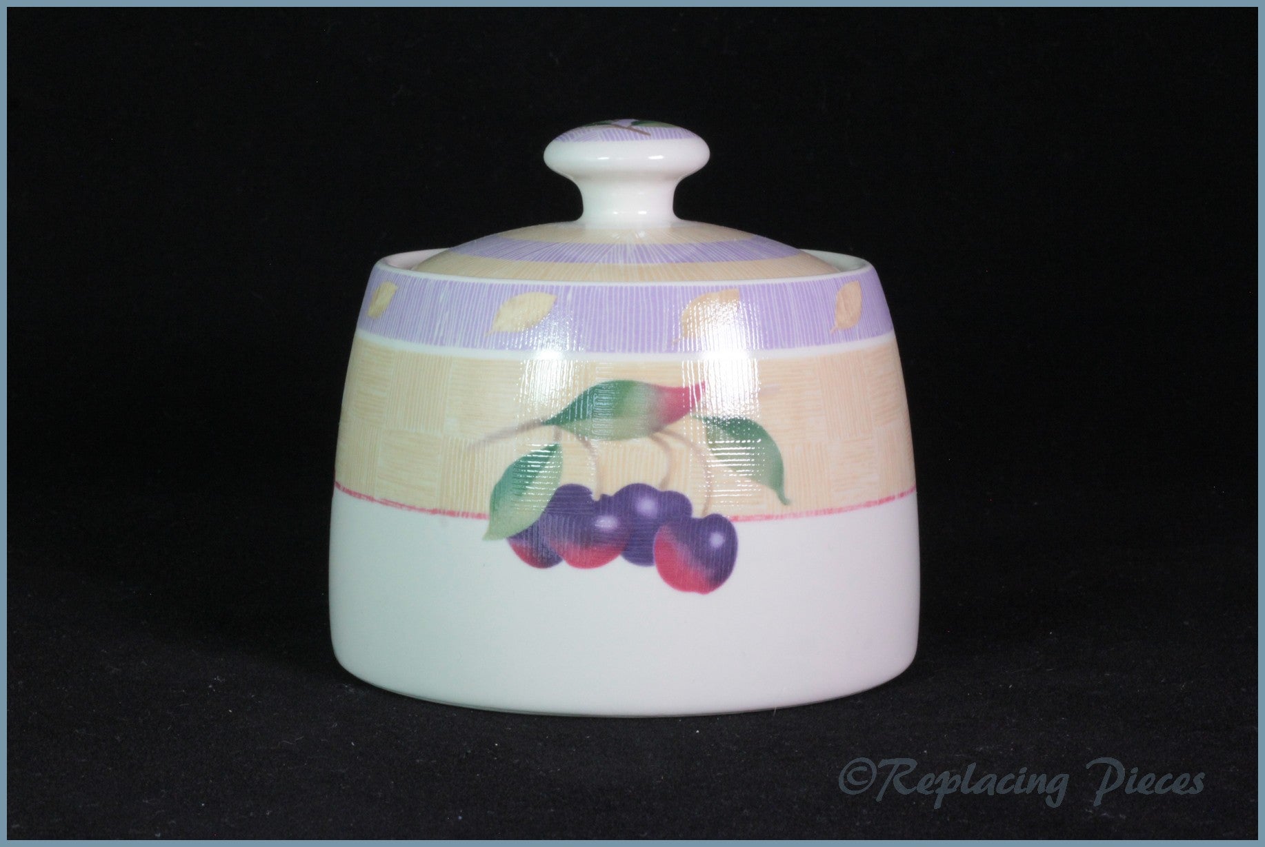 Marks & Spencer - Wild Fruits - Lidded Sugar Bowl