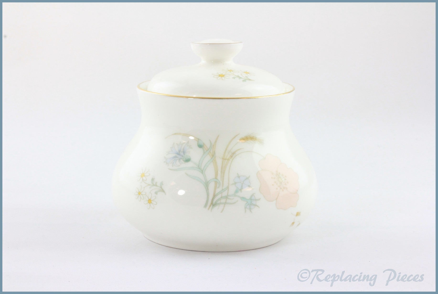 Royal Doulton - Flirtation (H5043) - Lidded Sugar Bowl