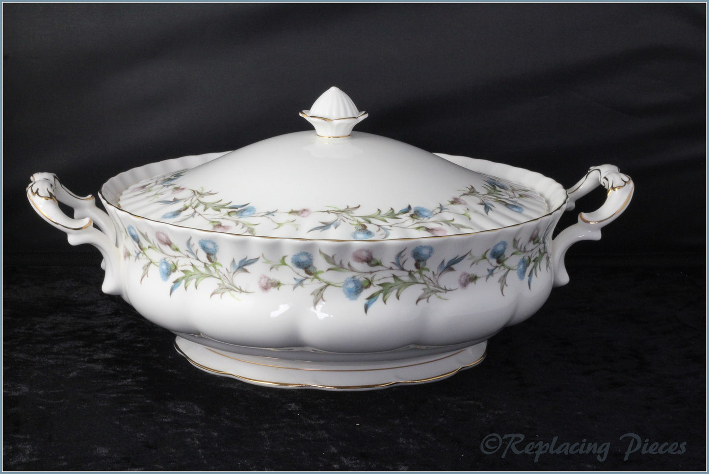 Royal Albert - Brigadoon - Lidded Vegetable Dish