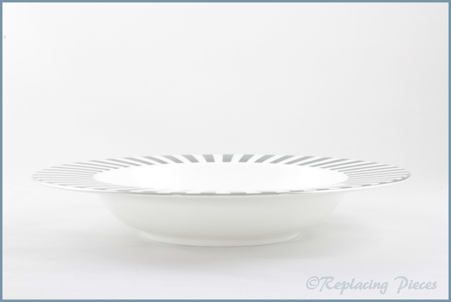 Marks & Spencer - Sue Timney - Rimmed Pasta Bowl (Striped)