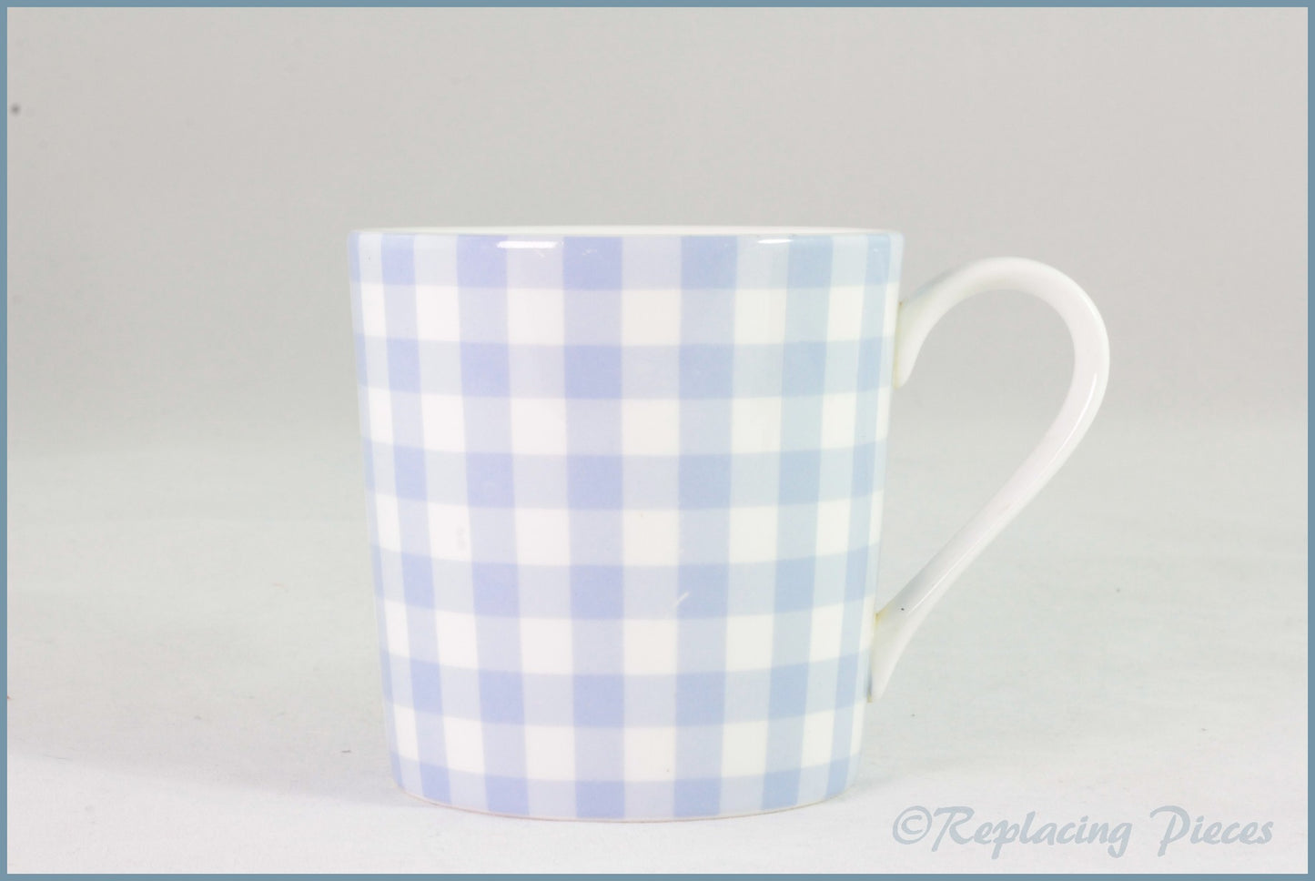 Marks & Spencer - Ditsy Gingham - Mug (Blue)