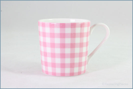 Marks & Spencer - Ditsy Gingham - Mug (Pink)