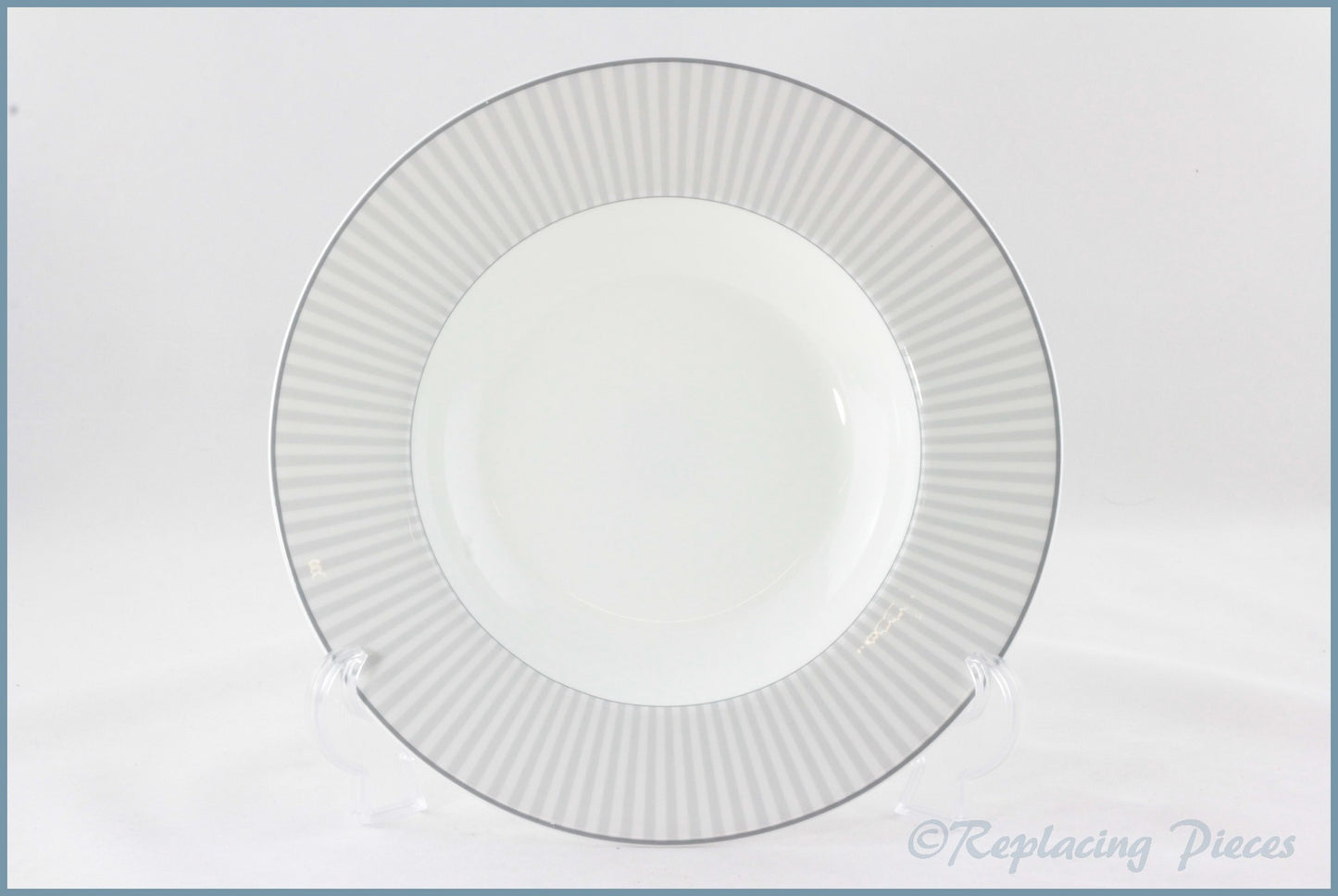 Marks & Spencer - Hampton (Grey) - 9 3/8" Rimmed Bowl