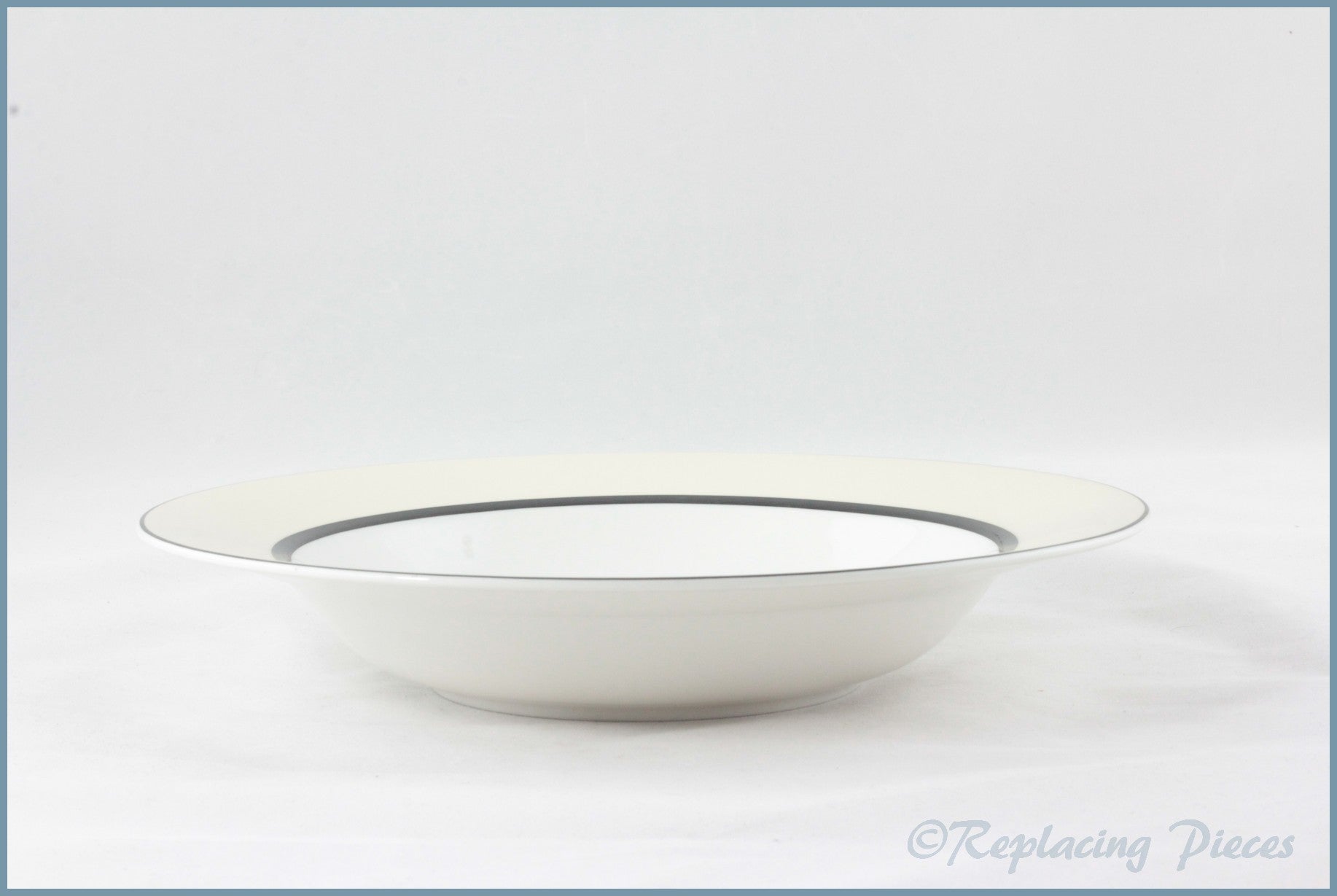 Marks & Spencer - Manhattan (Cream) - 9 1/2" Rimmed Bowl