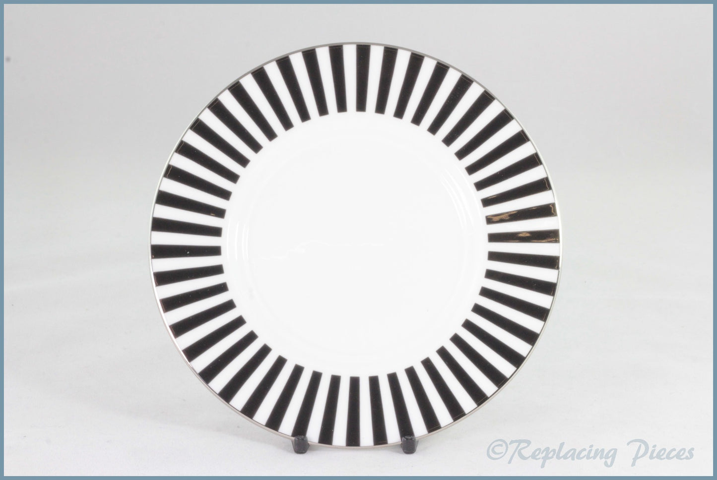 Marks & Spencer - Sue Timney - Tea Saucer (Striped)