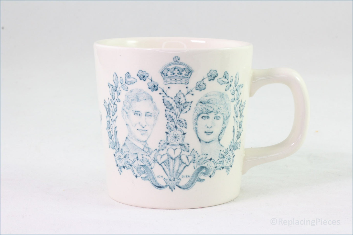 Masons - Charles & Diana - Mini Mug (Blue)