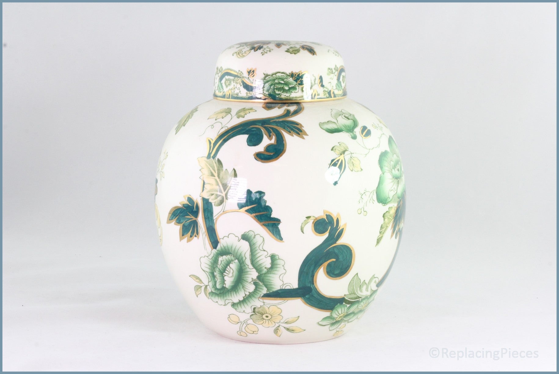 Masons - Chartreuse - 9" Tall Ginger Jar