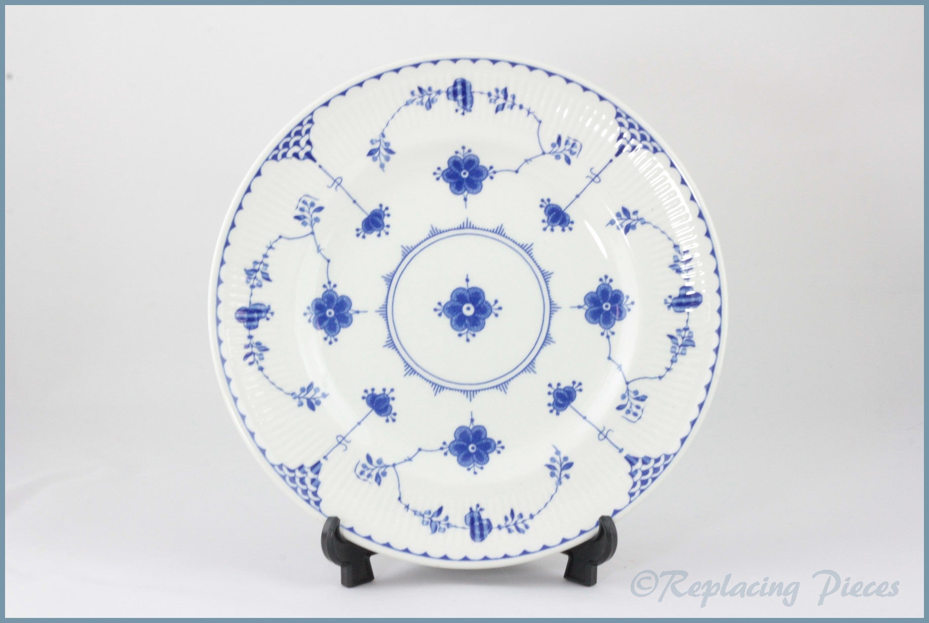 Masons - Denmark Blue - 9" Luncheon Plate