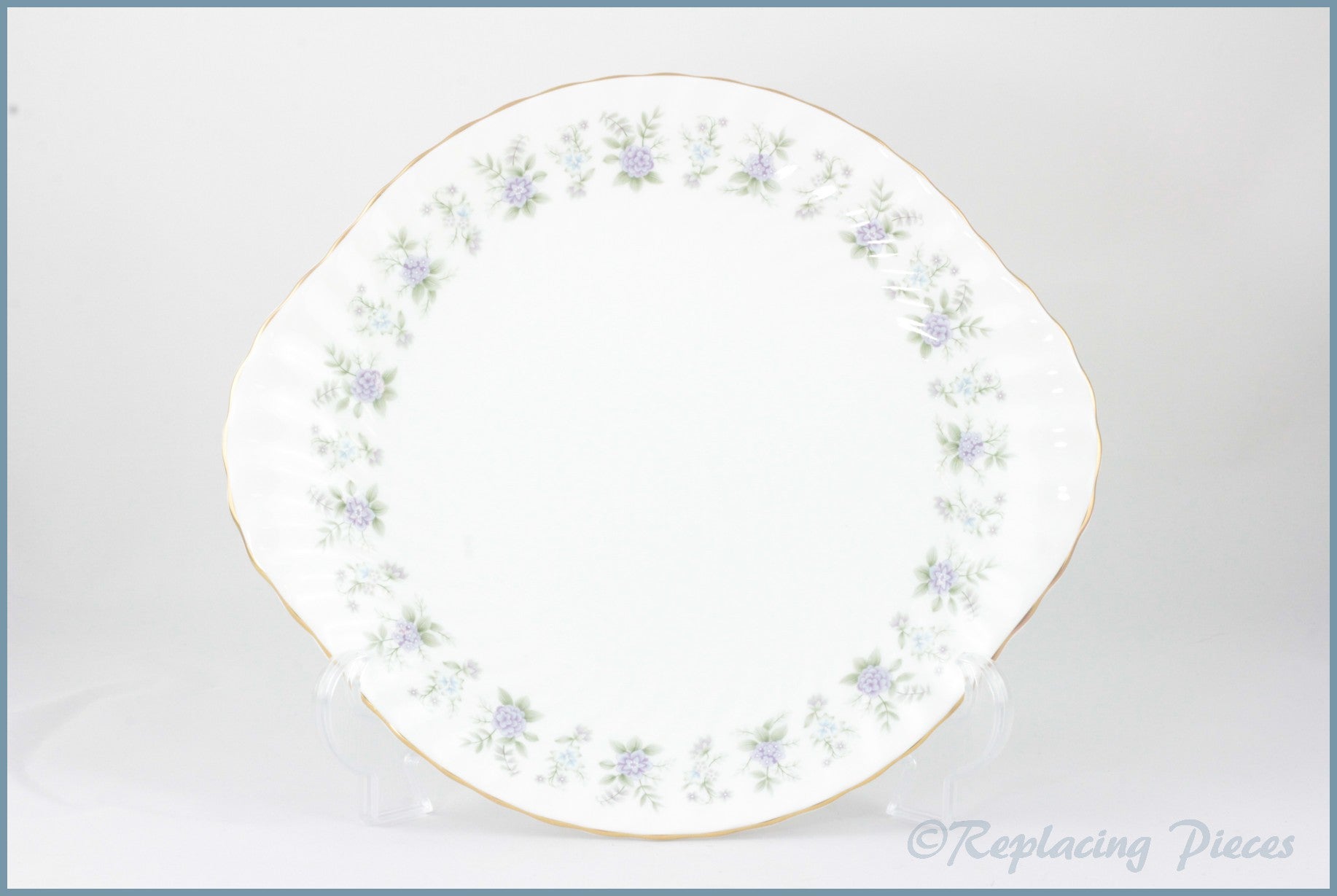 Minton - Alpine Spring - Bread & Butter Serving Plate