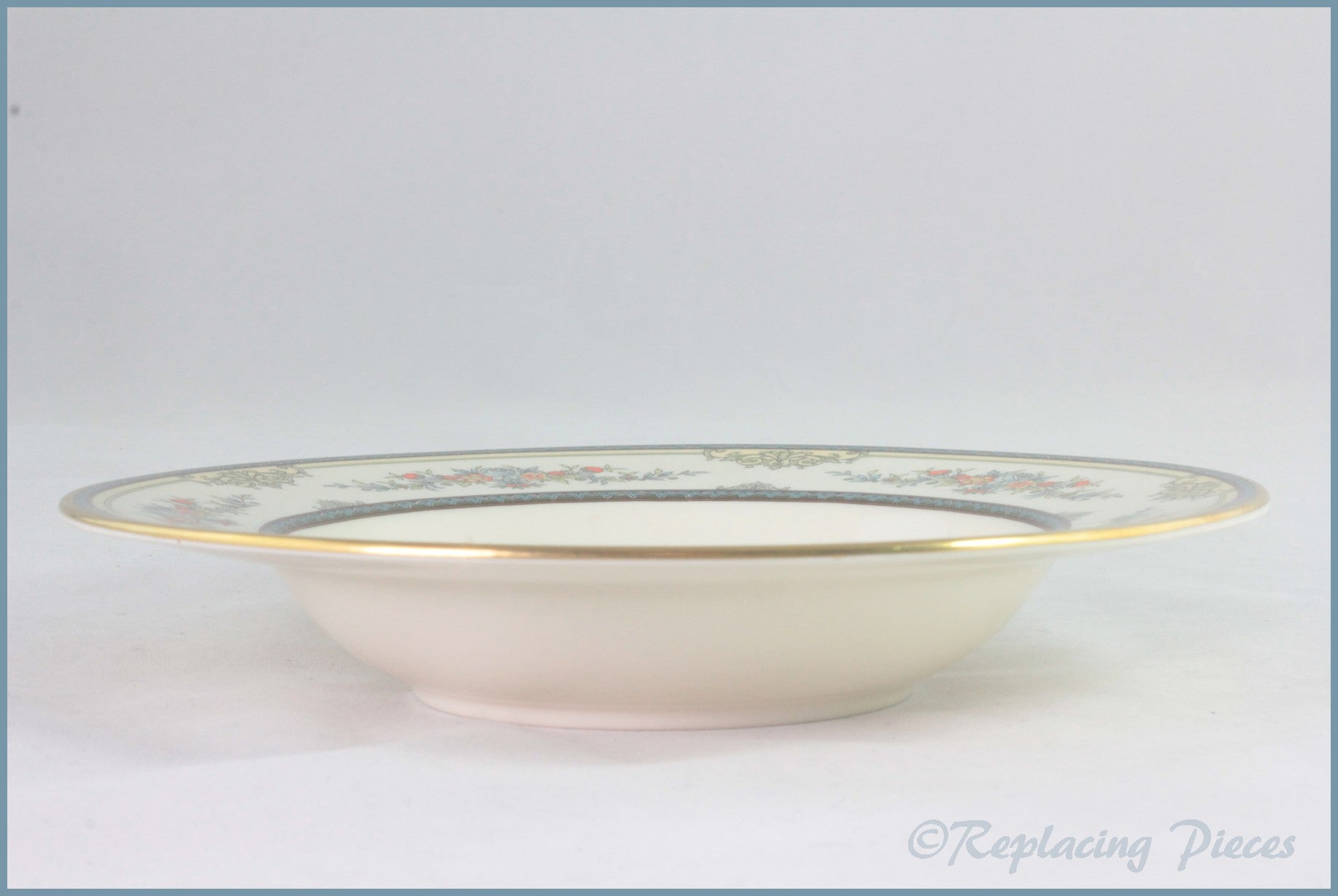 Minton - Stanwood - 8 1/8" Rimmed Bowl