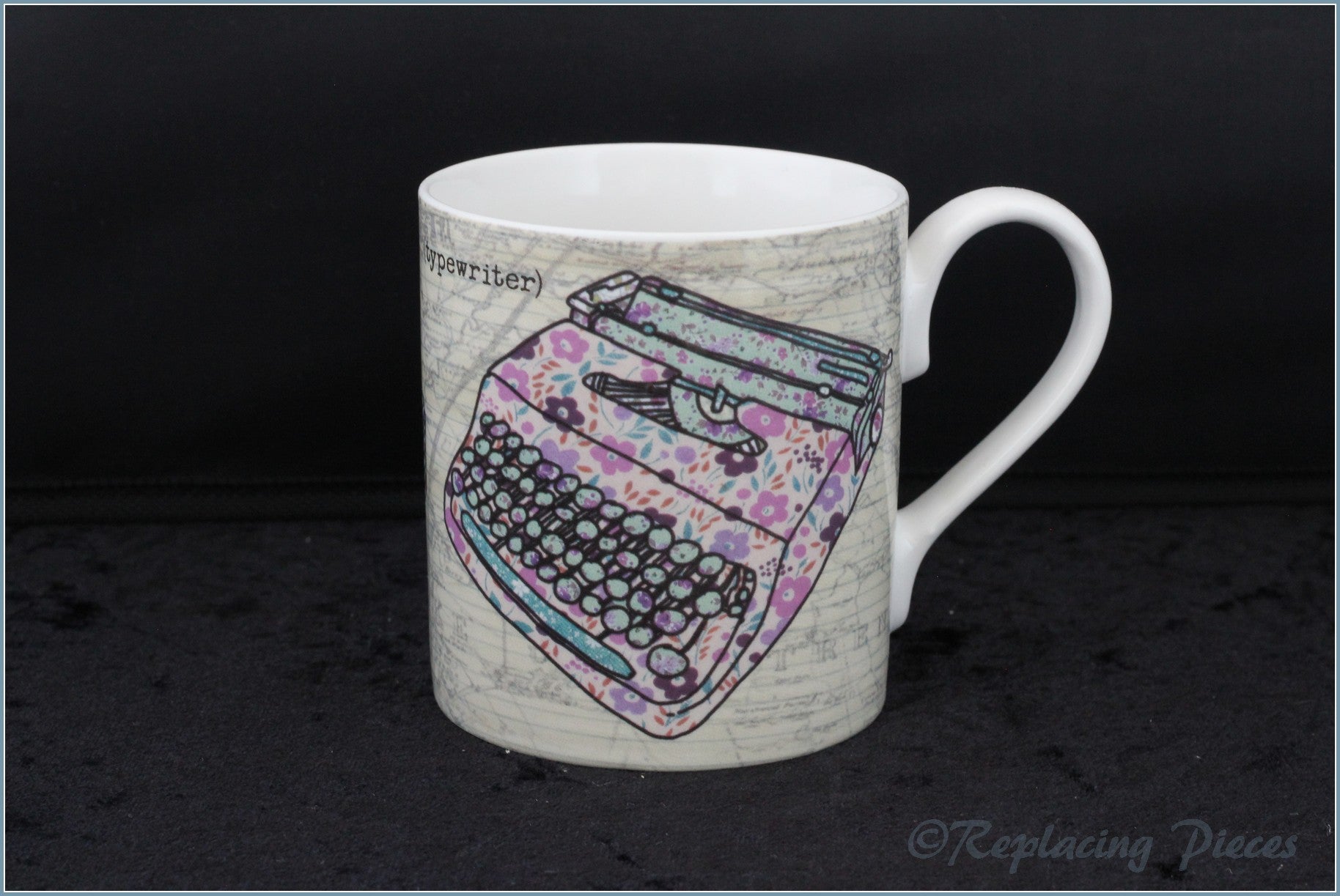 Queens - Those Were The Days - Mug (Typewriter)