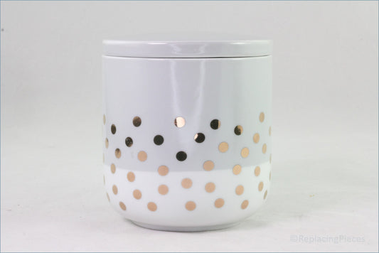 Next - Spots And Stripes - Storage Jar (Grey Spots)