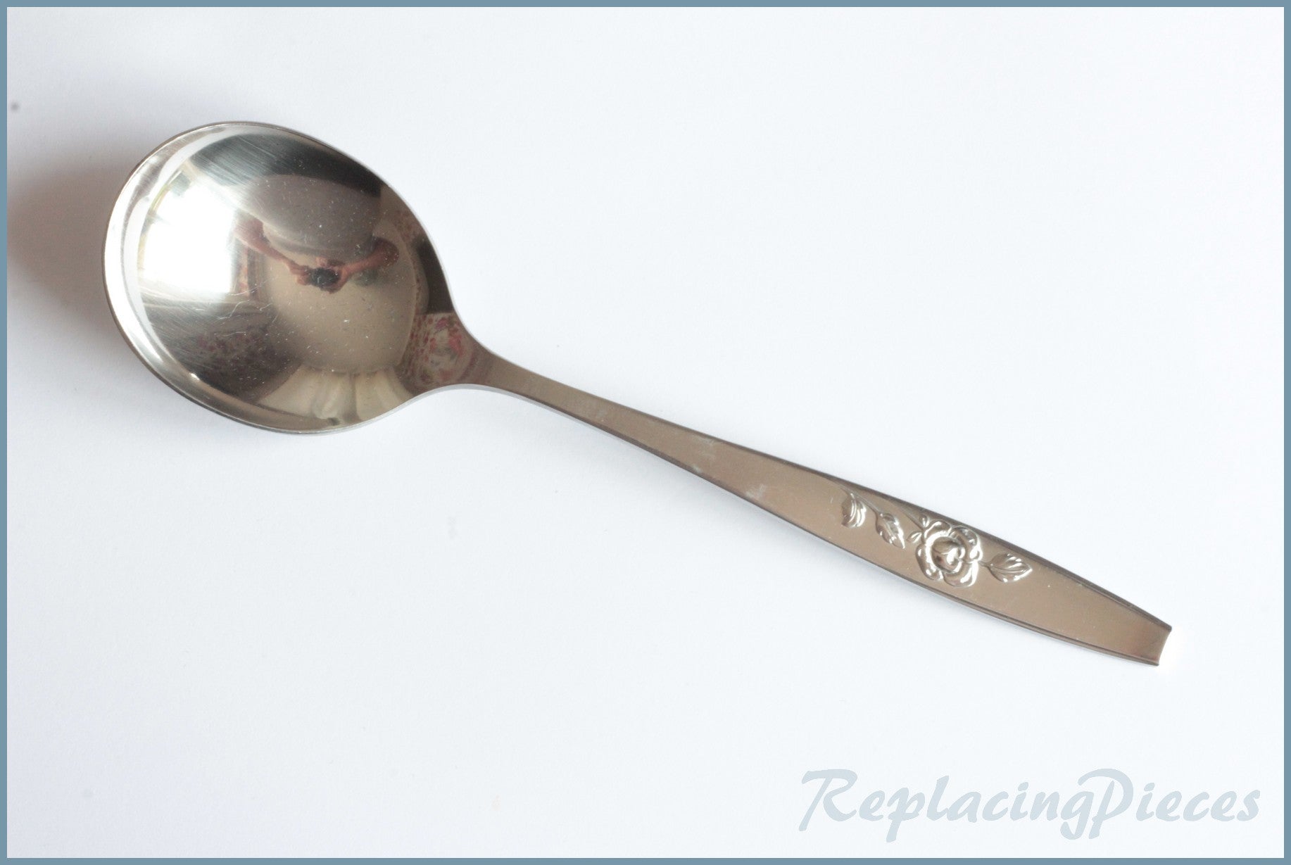 Oneida - Morning Rose - Soup Spoon