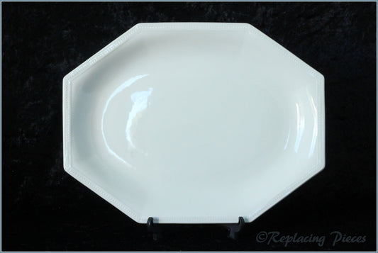 Johnson Brothers - Heritage White - 11 7/8" Oval Platter