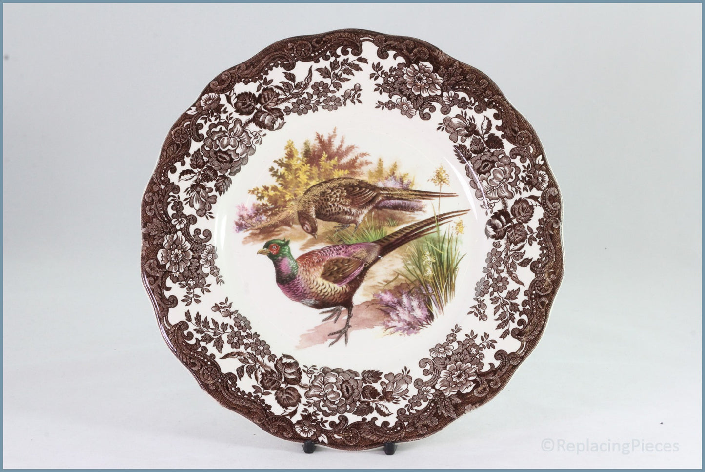 Palissy - Game Series (Birds) - Dinner Plate (Pheasant)