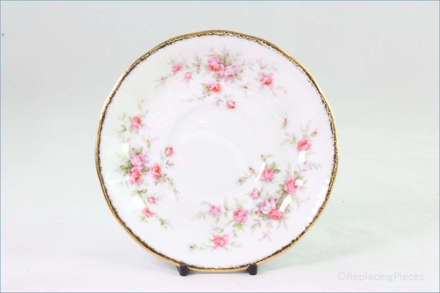 Paragon/Royal Albert - Victoriana Rose - Soup Cup Saucer