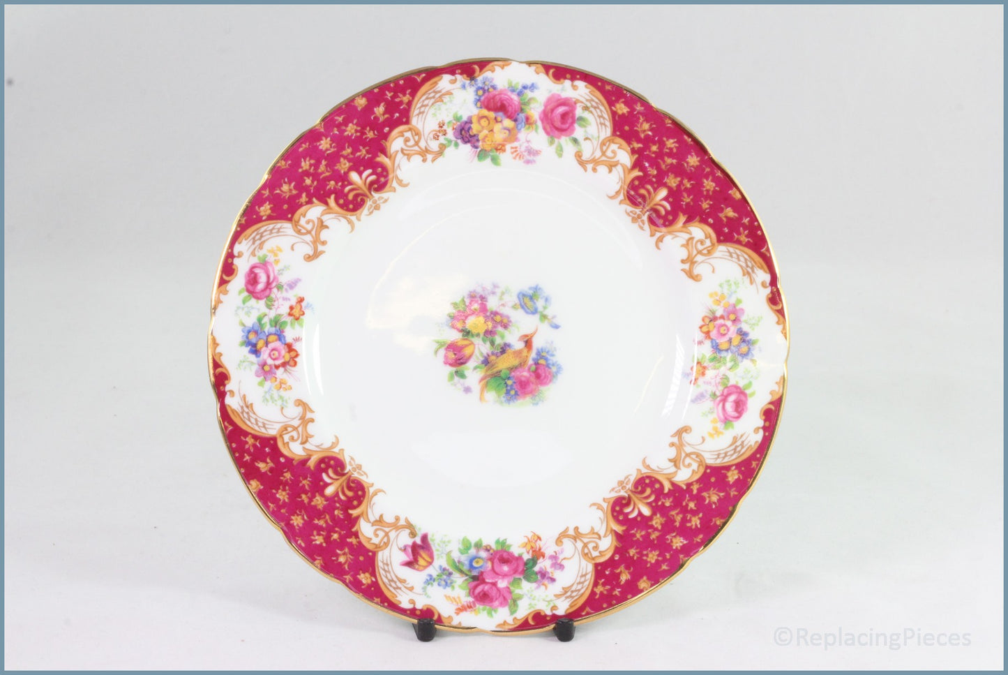 Paragon - Rockingham (Red) - 7" Side Plate