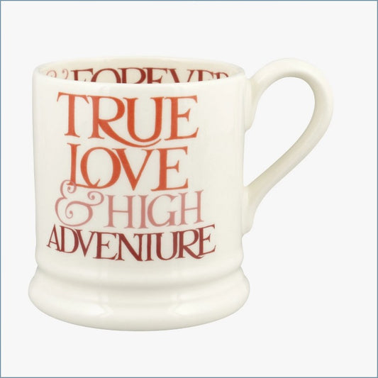 Emma Bridgewater - Pink Toast - 1/2 Pint Mug (True Love)