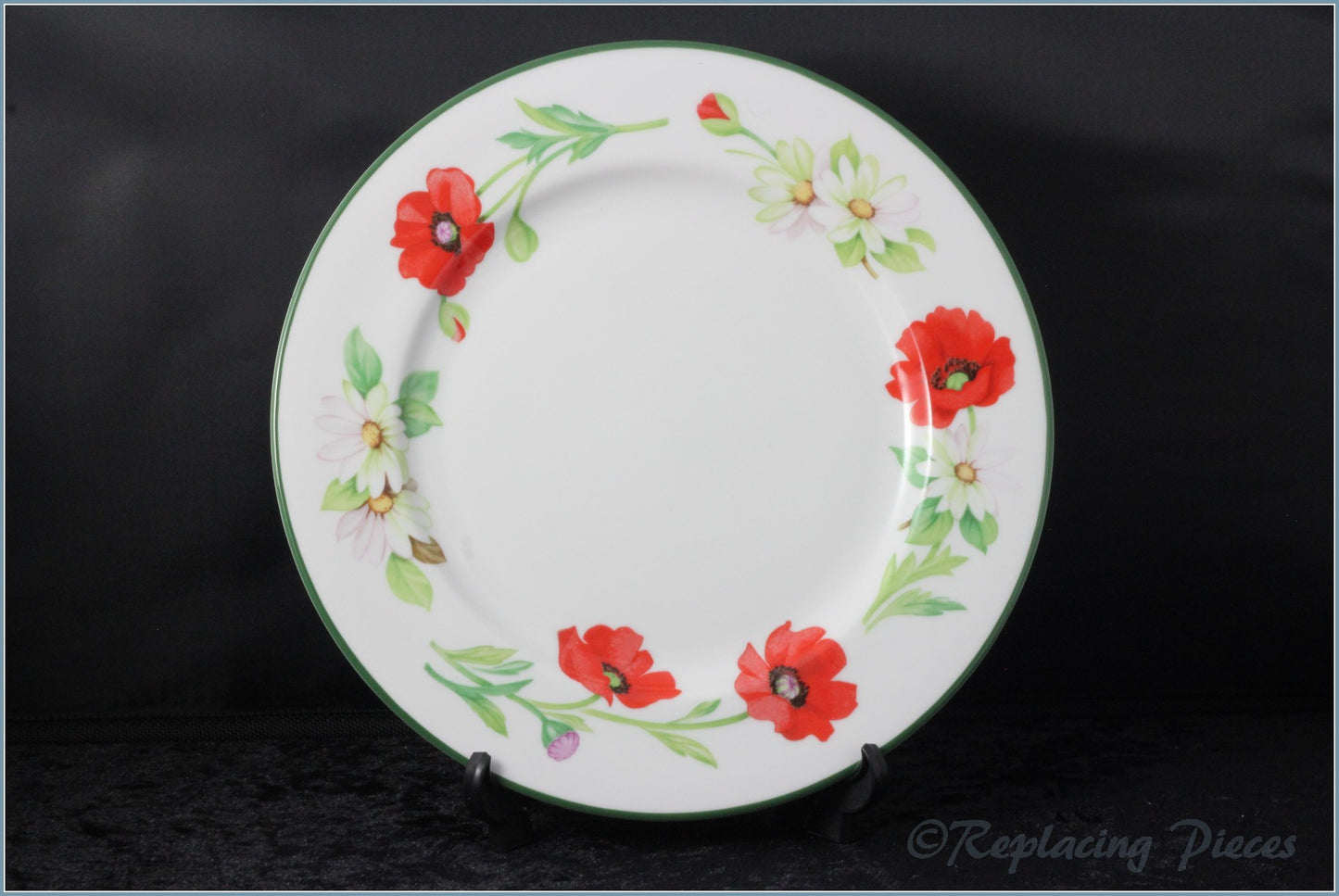Royal Worcester - Poppies - 8 3/8" Salad Plate