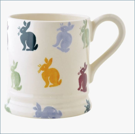 Emma Bridgewater - Polka Bunnies - 1/2 Pint Mug