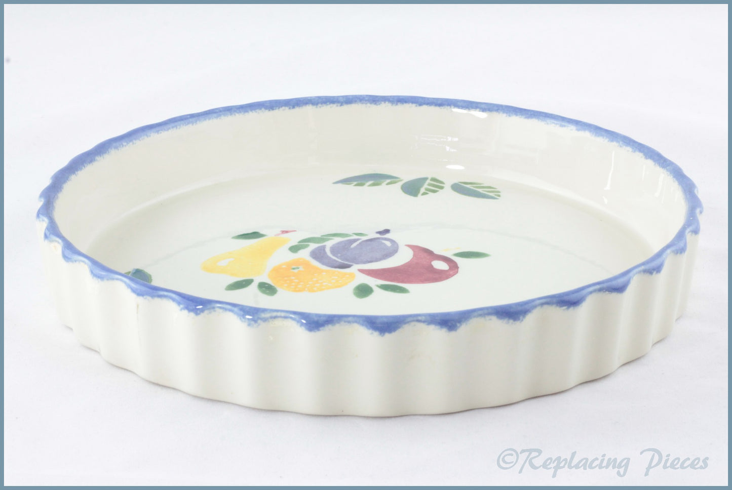 Poole - Dorset Fruit - 9 7/8" Flan Dish