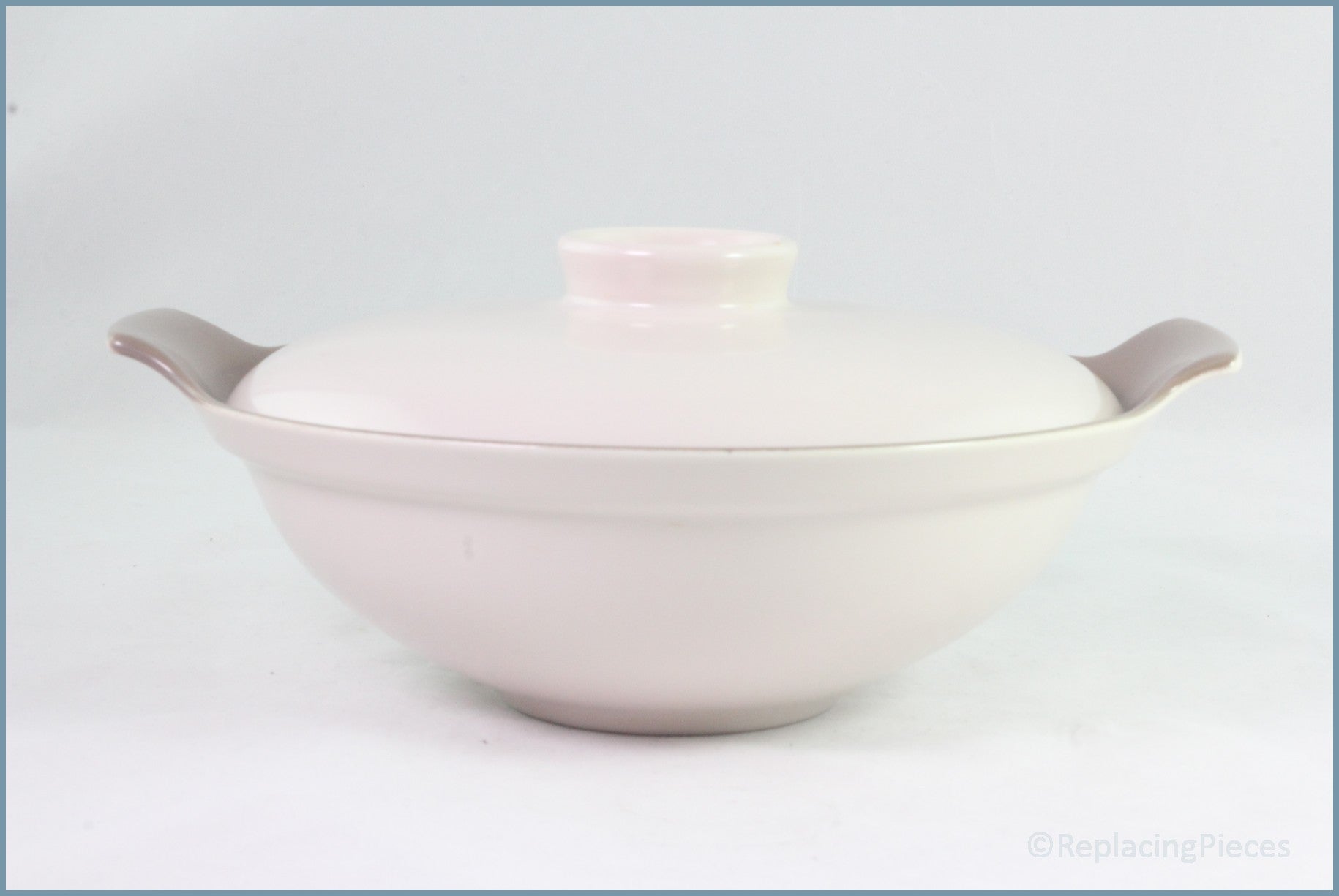 Poole - Mushroom & Sepia - Lidded Vegetable Dish