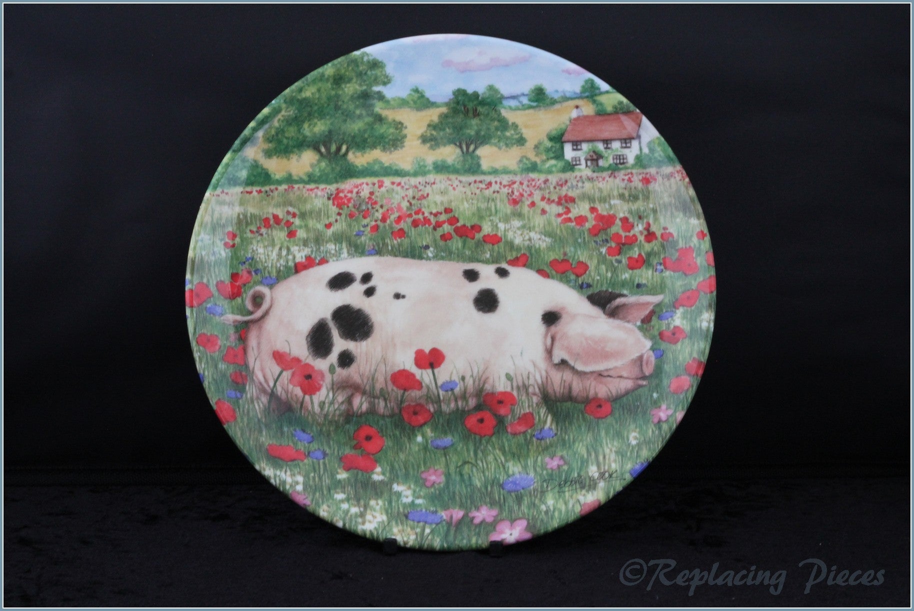 Royal Doulton - Pigs In Bloom - Poppy