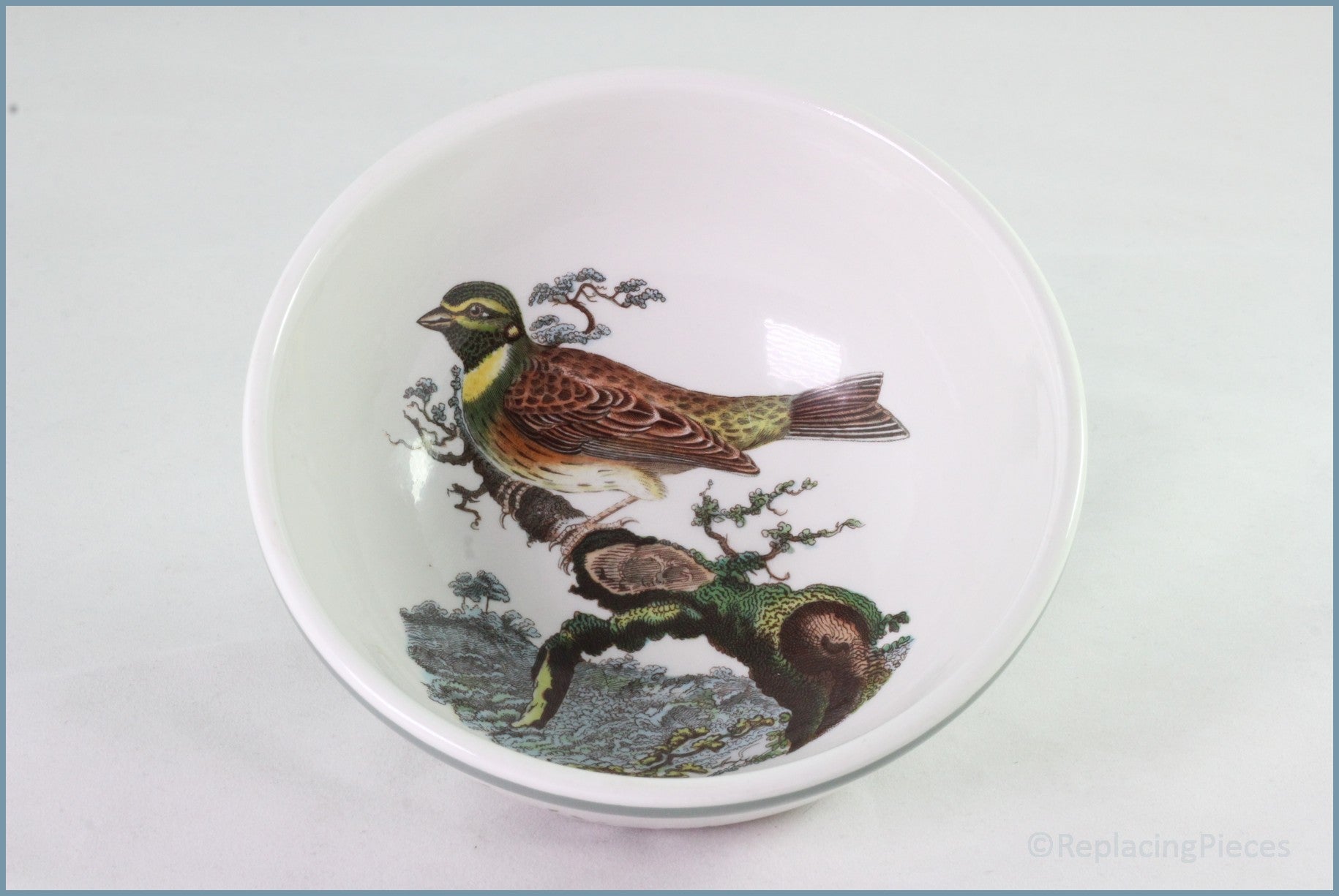 Portmeirion - Birds Of Britain - 5 1/2" Cereal Bowl (Cirl Bunting)