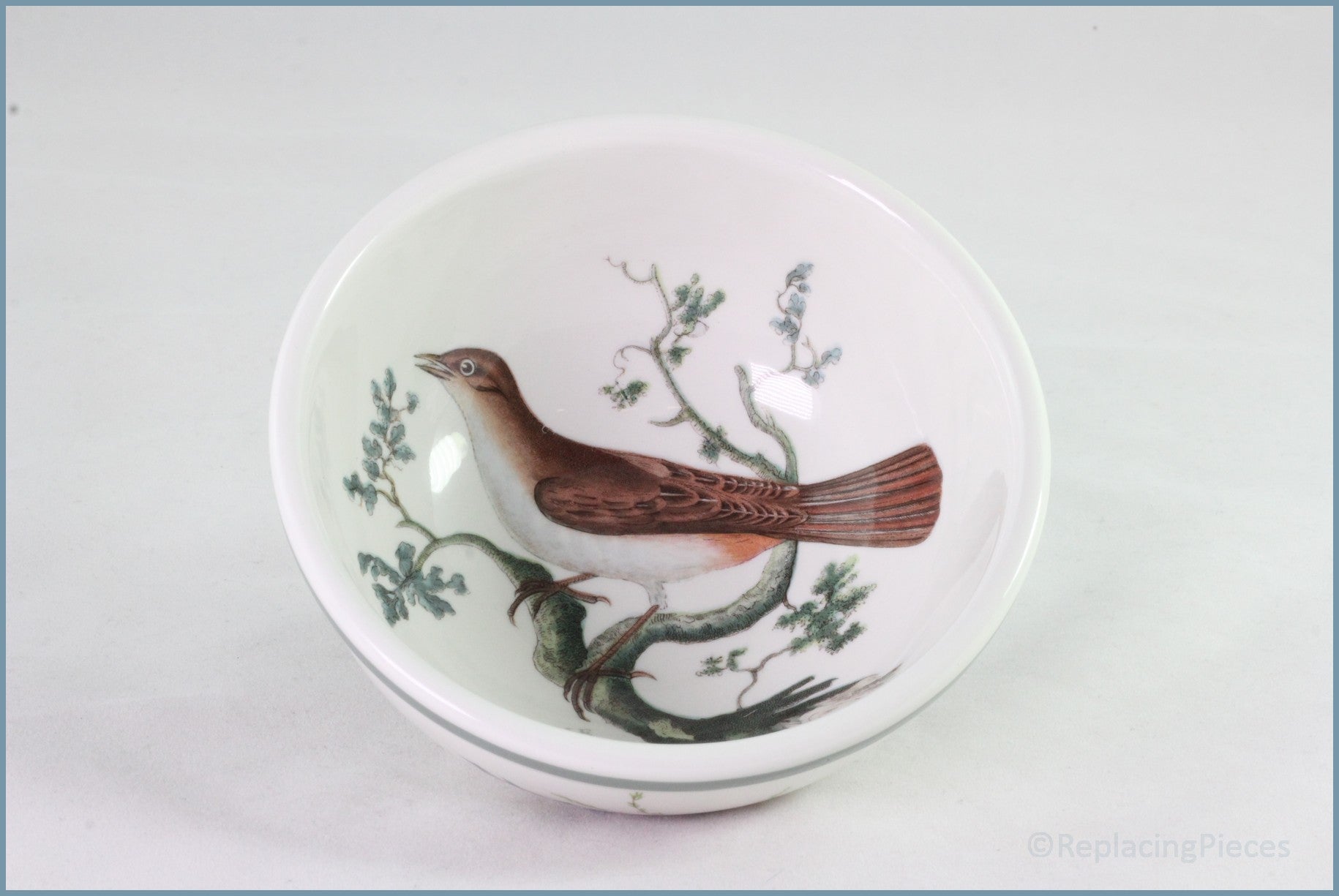 Portmeirion - Birds Of Britain - 5" Fruit Saucer (Nightingale)