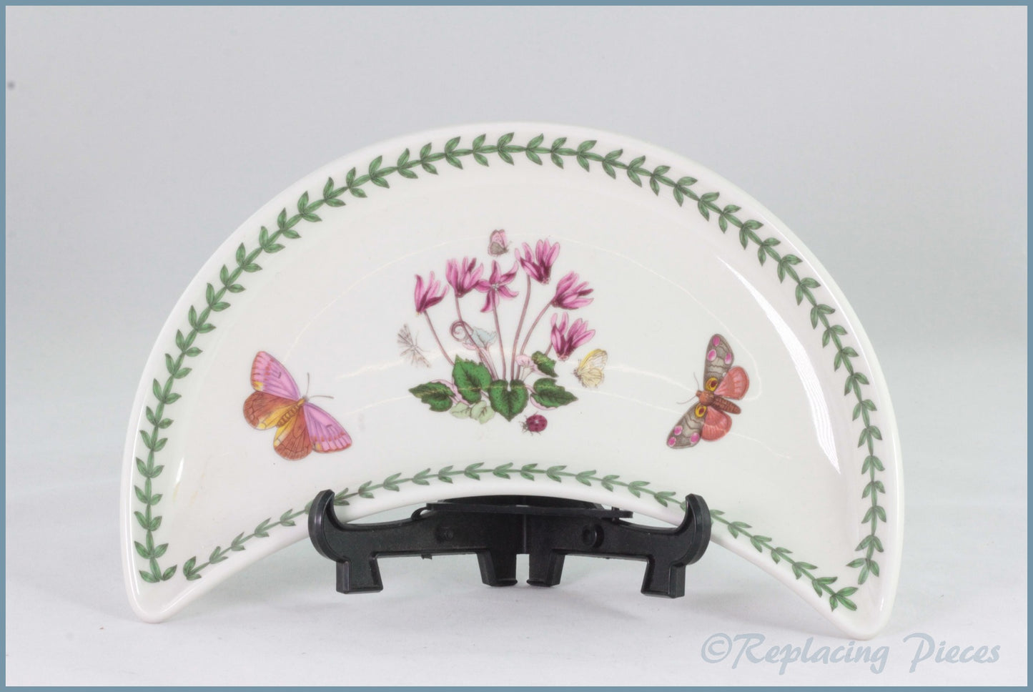 Portmeirion - Botanic Garden - Crescent Dish (Cyclamen)