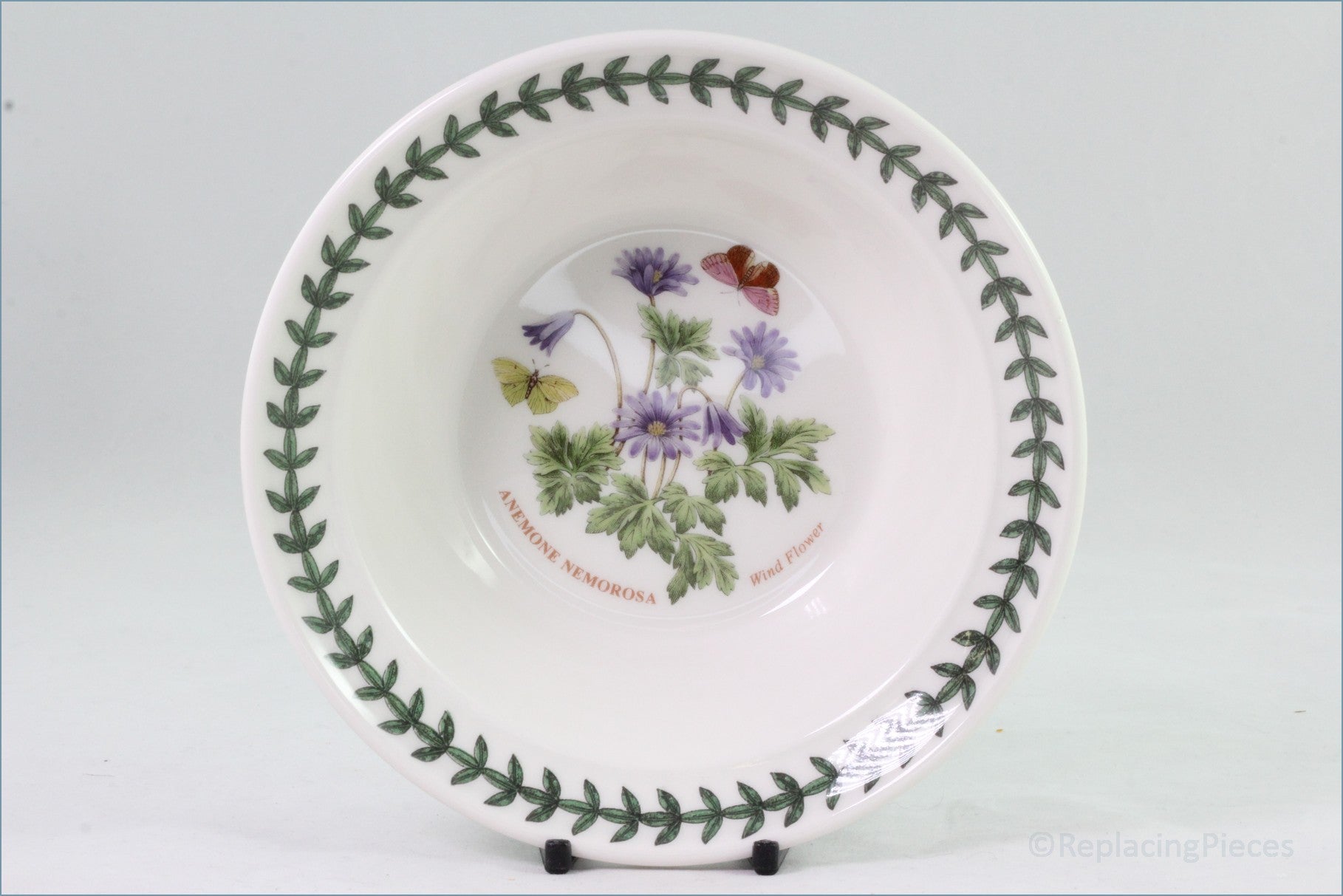 Portmeirion - Botanic Garden - 6 1/2" Rimmed Cereal Bowl (Windflower)