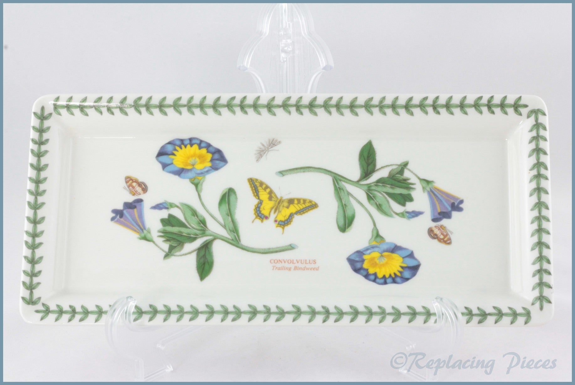 Portmeirion - Botanic Garden - Ceramic Sandwich Tray (Convolvulus)