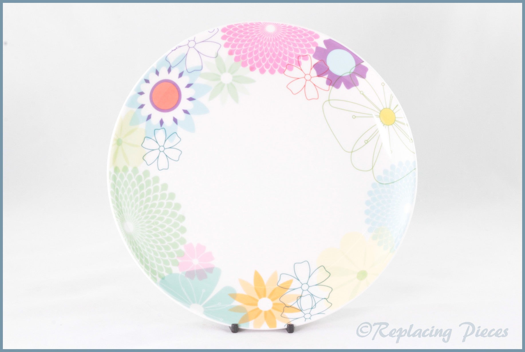 Portmeirion - Crazy Daisy - 9 1/4" Luncheon Plate