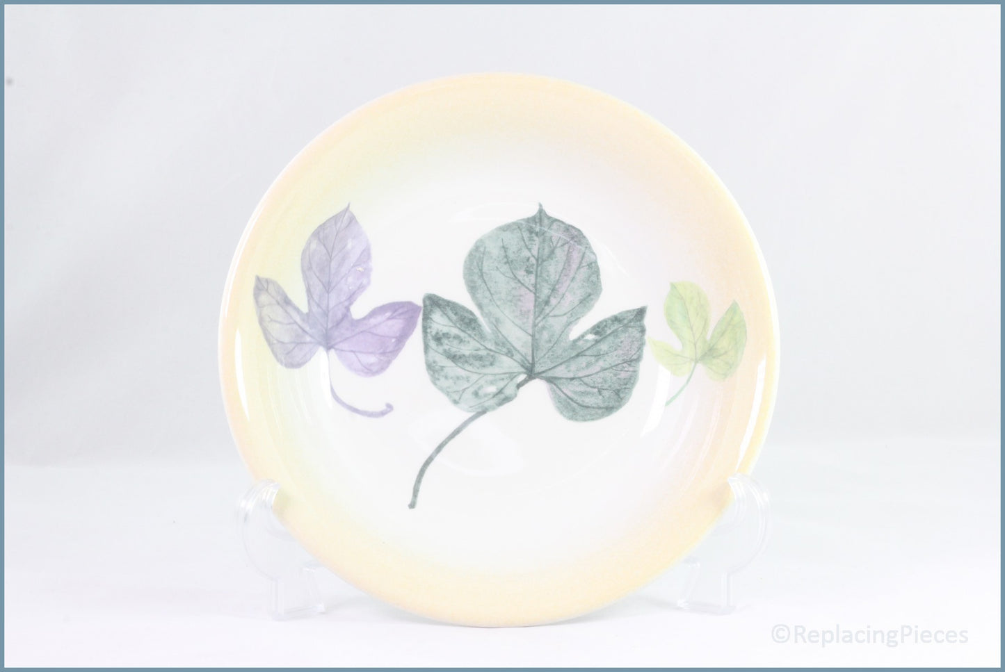 Portmeirion - Seasons Collection (Leaves) - 8 3/4" Pasta Bowl (3 Leaves)
