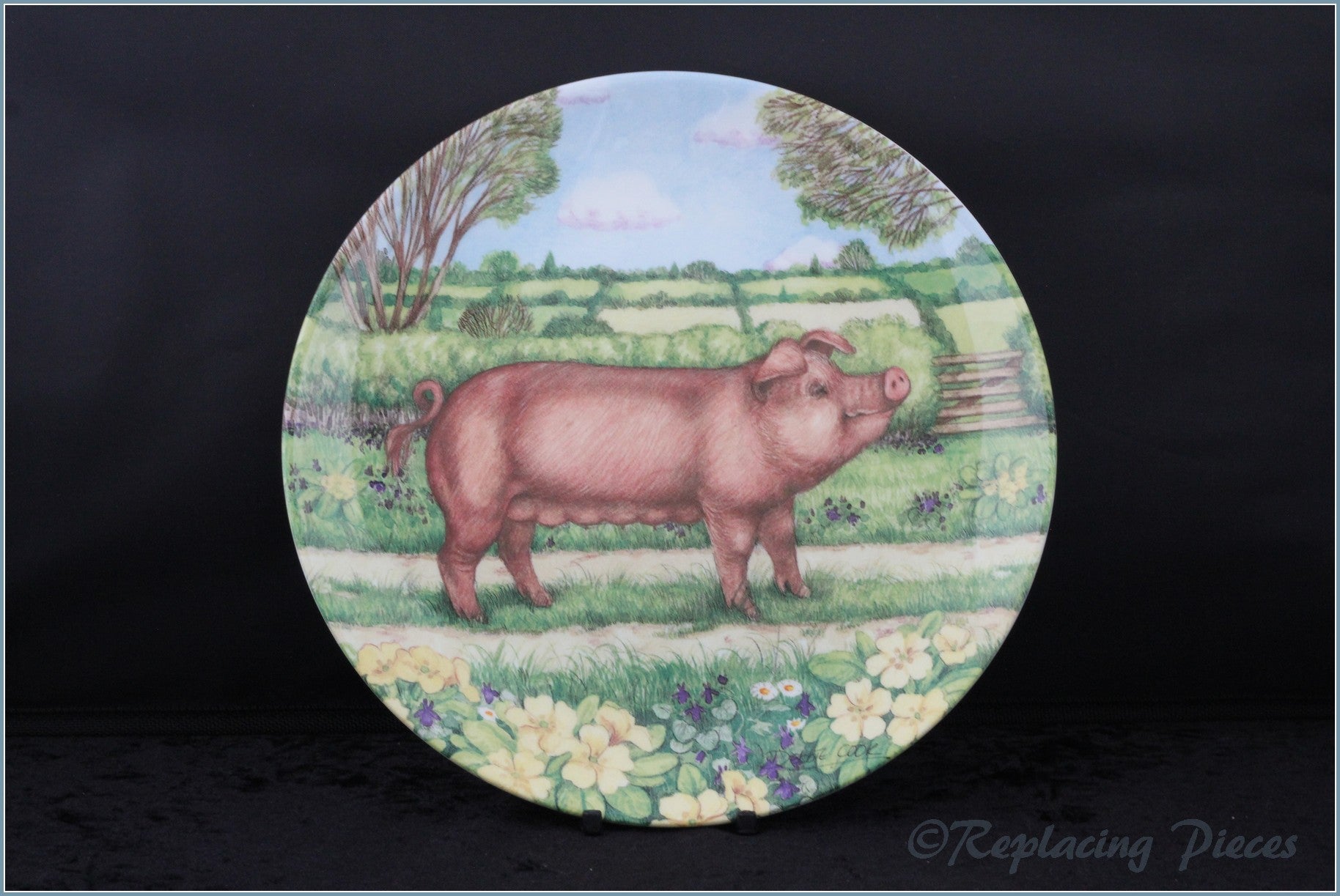 Royal Doulton - Pigs In Bloom - Primrose
