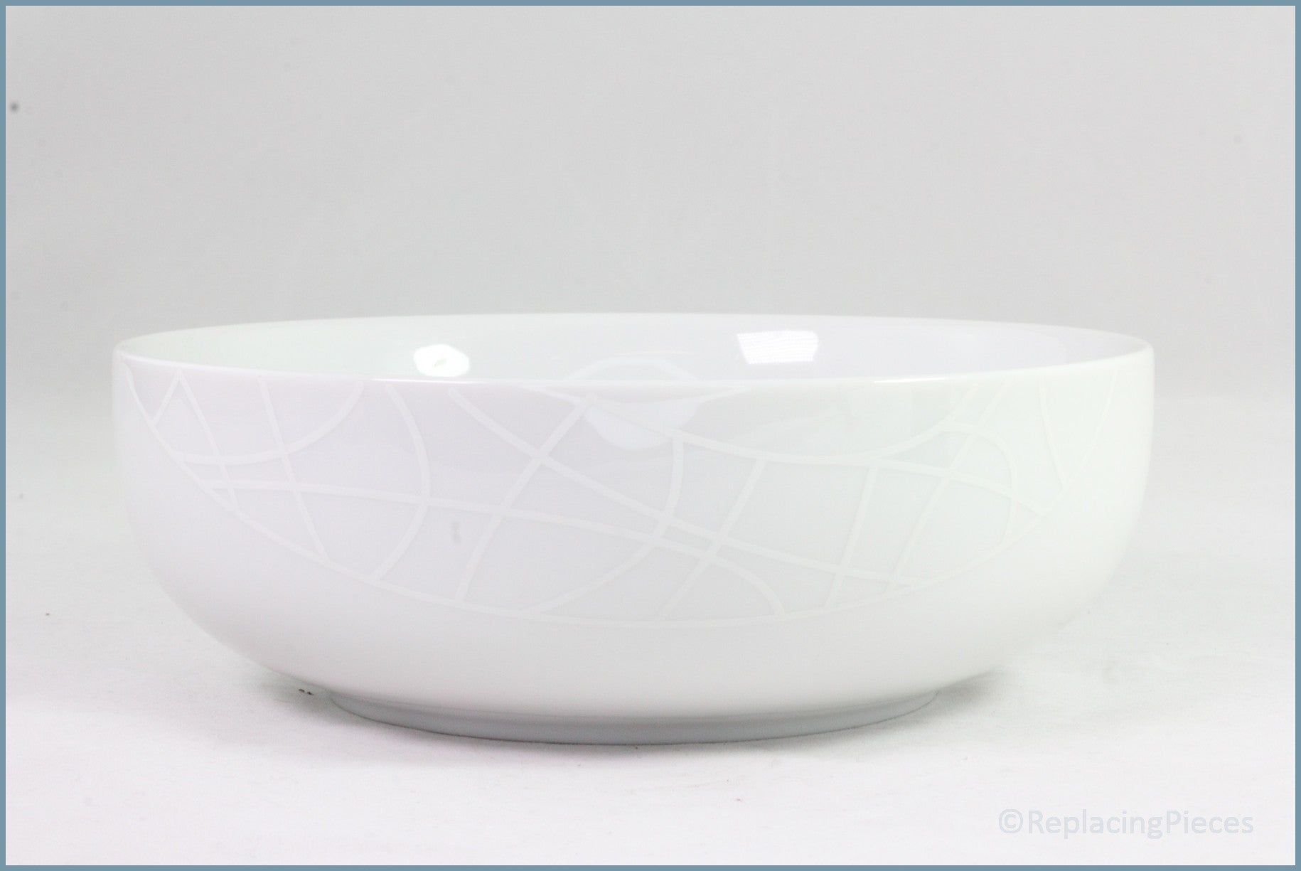 Queens - Jamie Oliver - White Embossed - Cereal Bowl