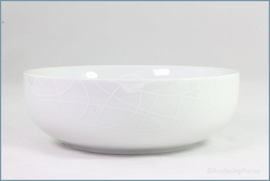 Queens - Jamie Oliver - White Embossed - Cereal Bowl
