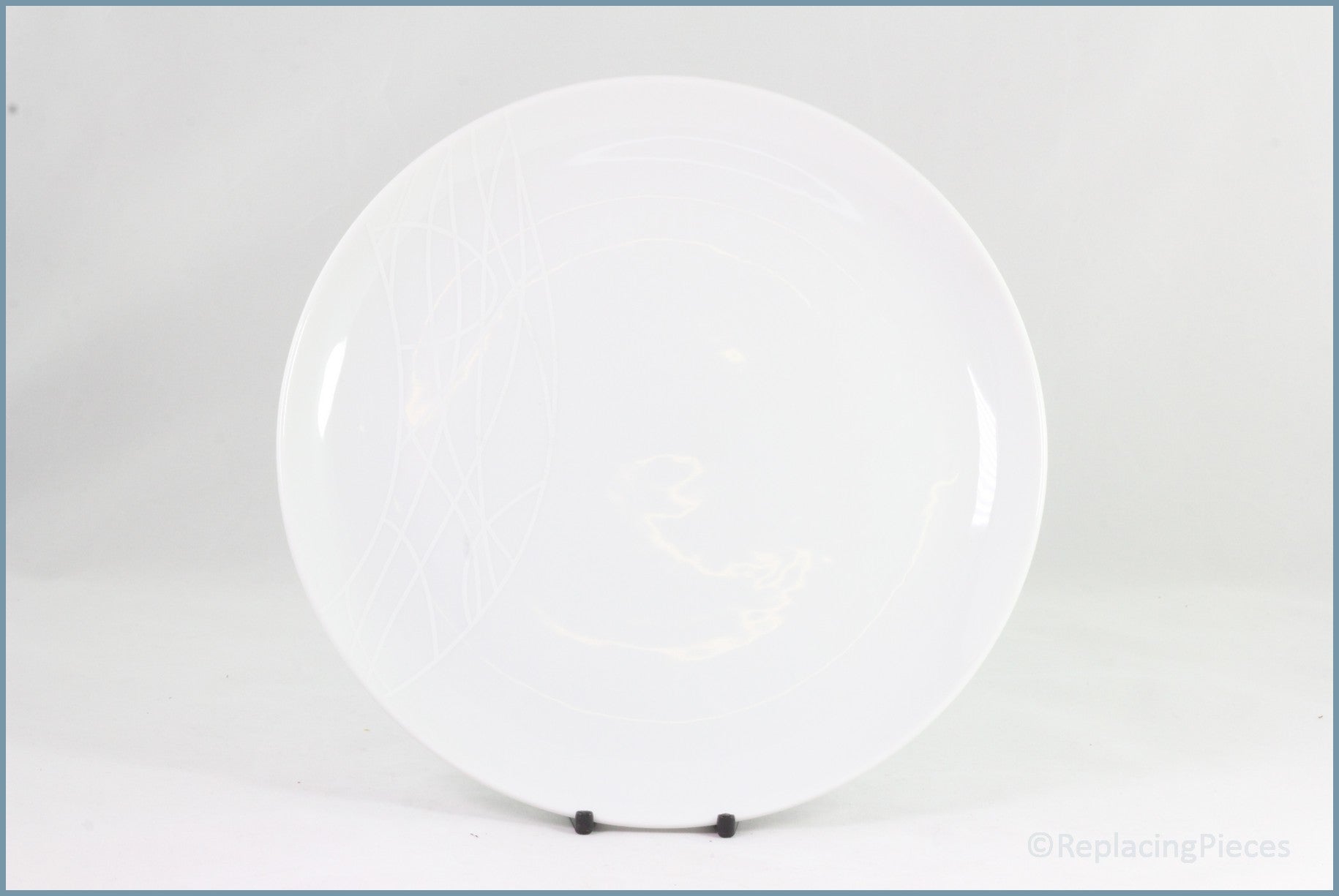 Queens - Jamie Oliver - White Embossed - 9" Salad Plate