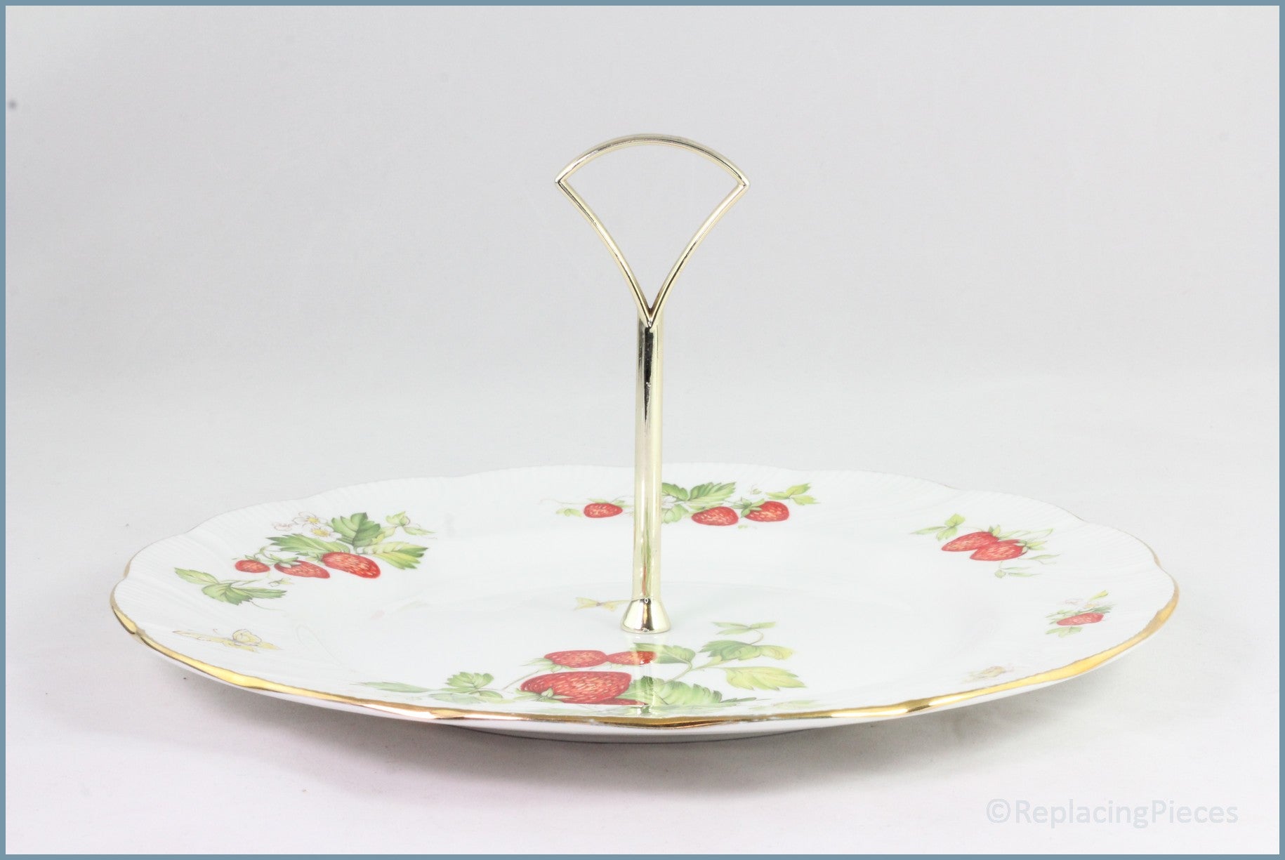 Queens Virginia Strawberry Cake Stand (With Rod) ReplacingPieces
