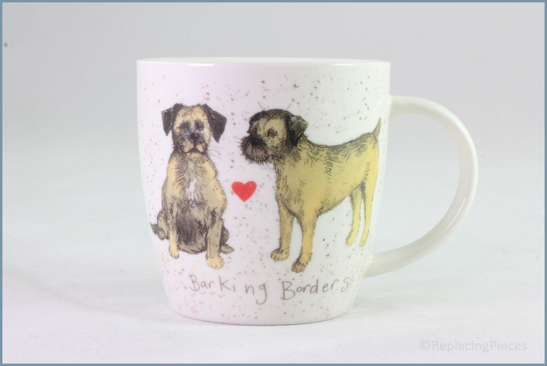 Queens - Delightful Dogs - Mug (Barking Borders)