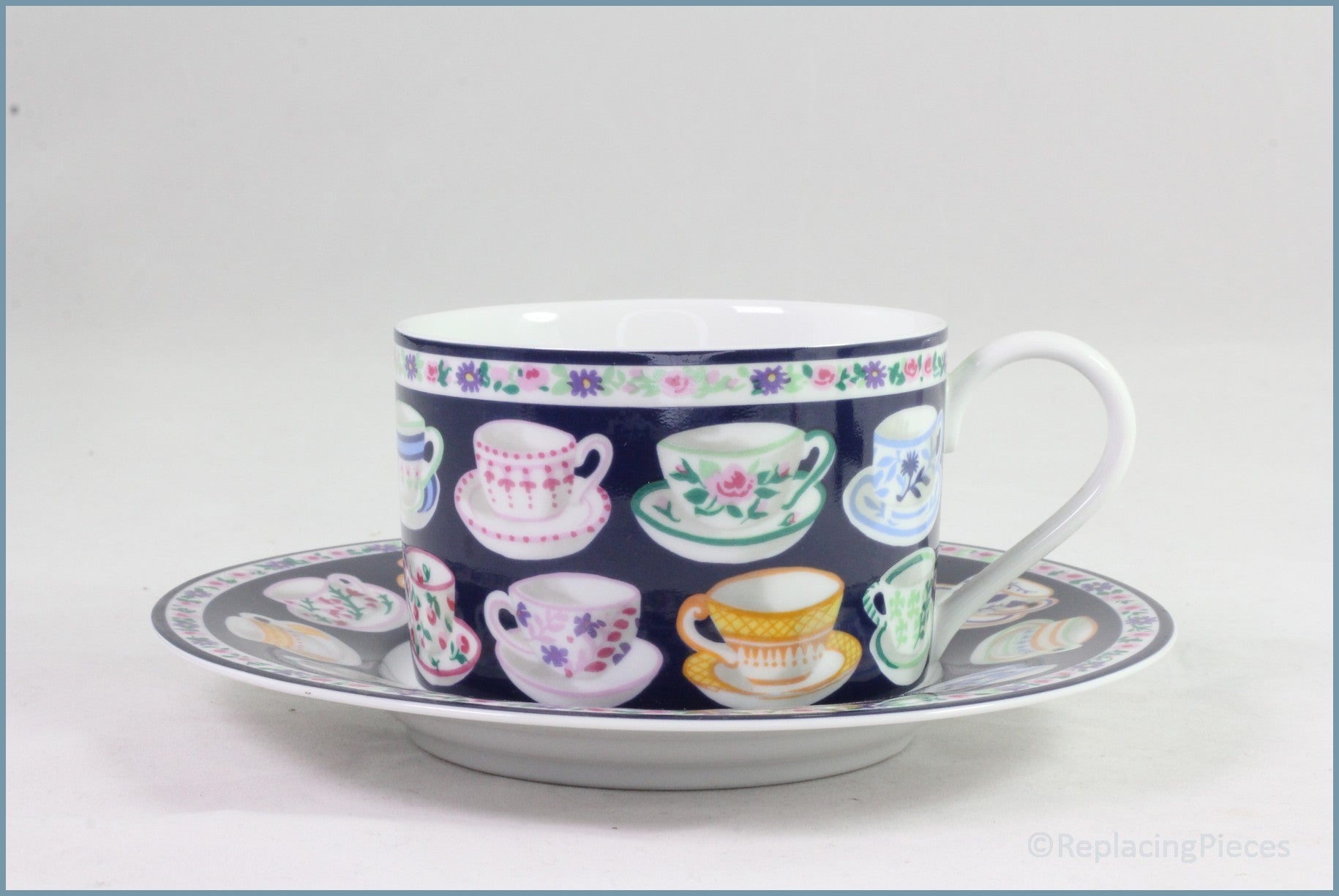 RPW147 - Whittards - Teacup & Saucer (Teacups & Saucers)