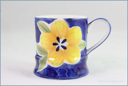 RPW151 - Whittards - Mug (Yellow Flower)
