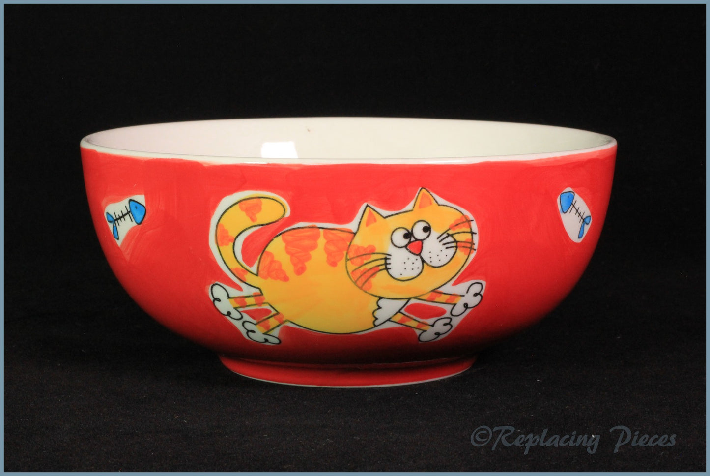 Whittards - Cereal Bowl (Cat & Fish)