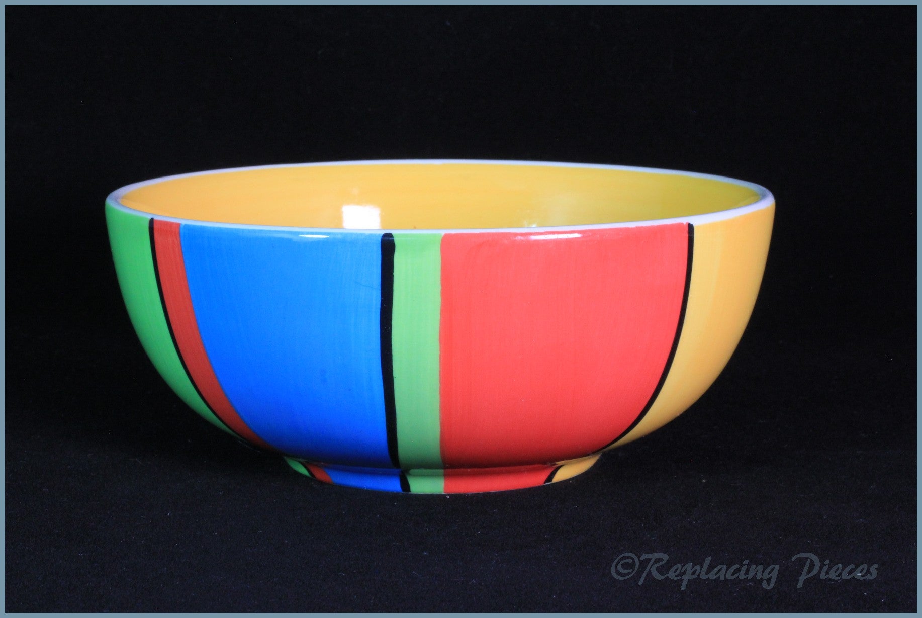 RPW50 - Whittards - Cereal Bowl (Stripes)